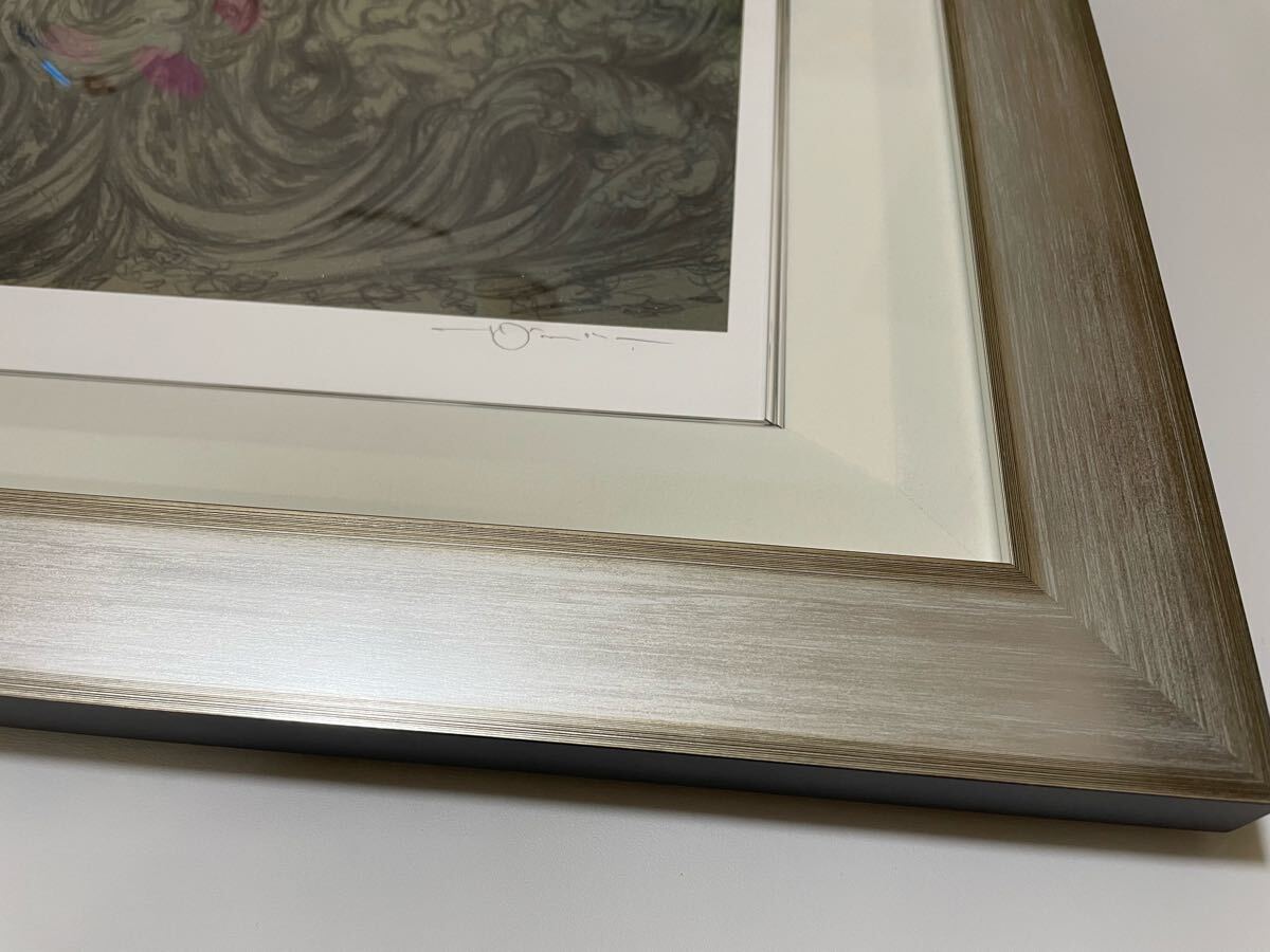 Yフリマ33万円可】天野喜孝 直筆サイン リトグラフ 版画 Yフリマ33万円可】天野喜孝 直筆サイン リトグラフ 版画