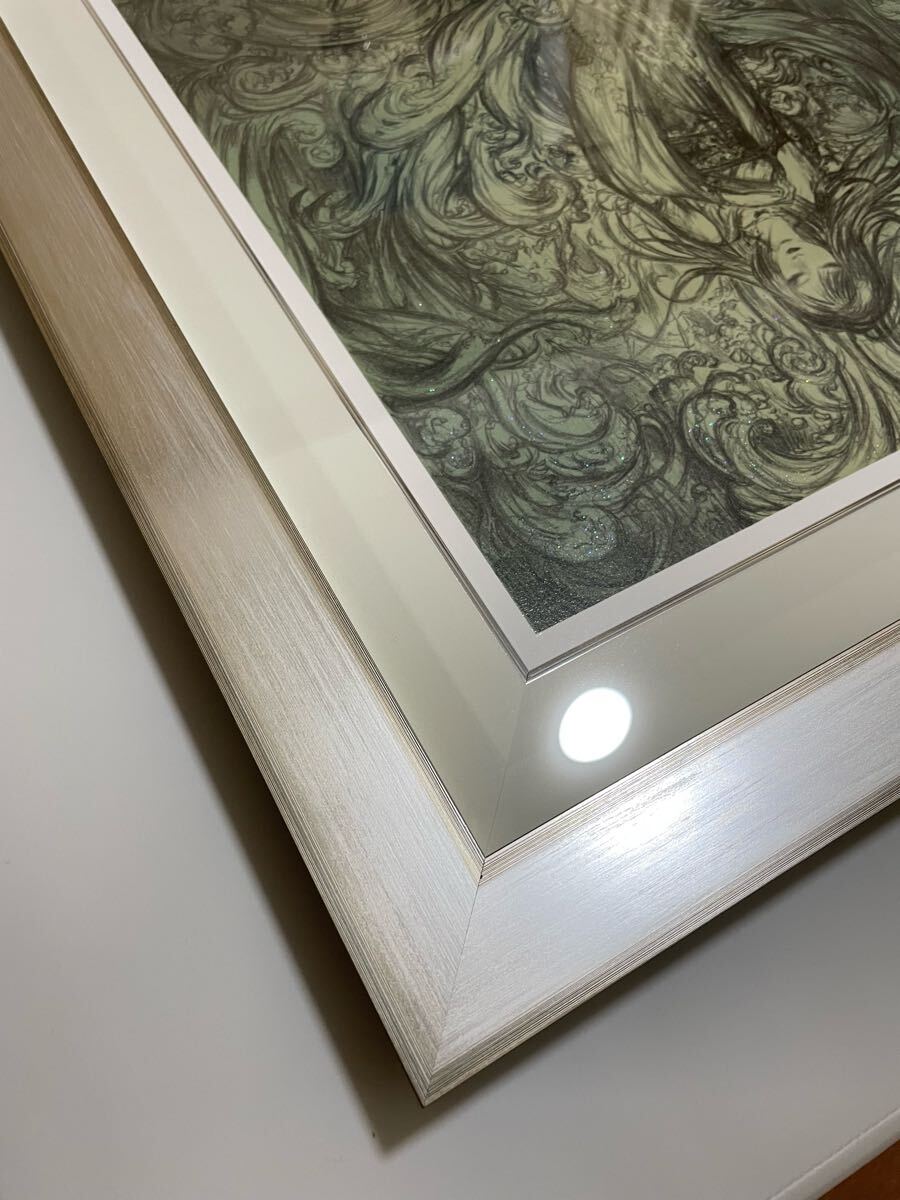 Yフリマ33万円可】天野喜孝 直筆サイン リトグラフ 版画 Yフリマ33万円可】天野喜孝 直筆サイン リトグラフ 版画