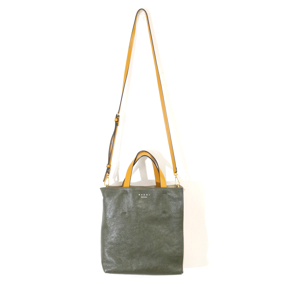 MARNI 20SS MUSEO SOFTmyuzeo soft плечо с ремешком . кожа большая сумка SHMP0018U1 Marni 