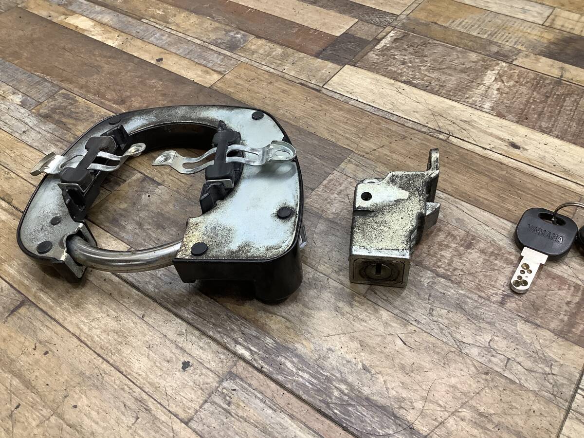 K50 YAMAHA PAS Kiss ヤマハ パス キッス(PM26K)26インチ カギ キーセット 中古品_画像3