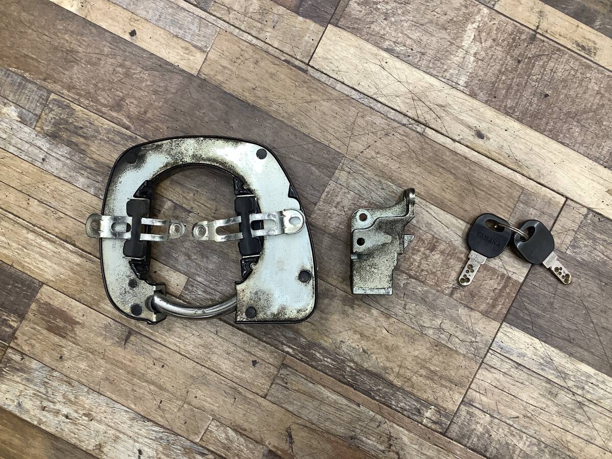 K50 YAMAHA PAS Kiss ヤマハ パス キッス(PM26K)26インチ カギ キーセット 中古品_画像2