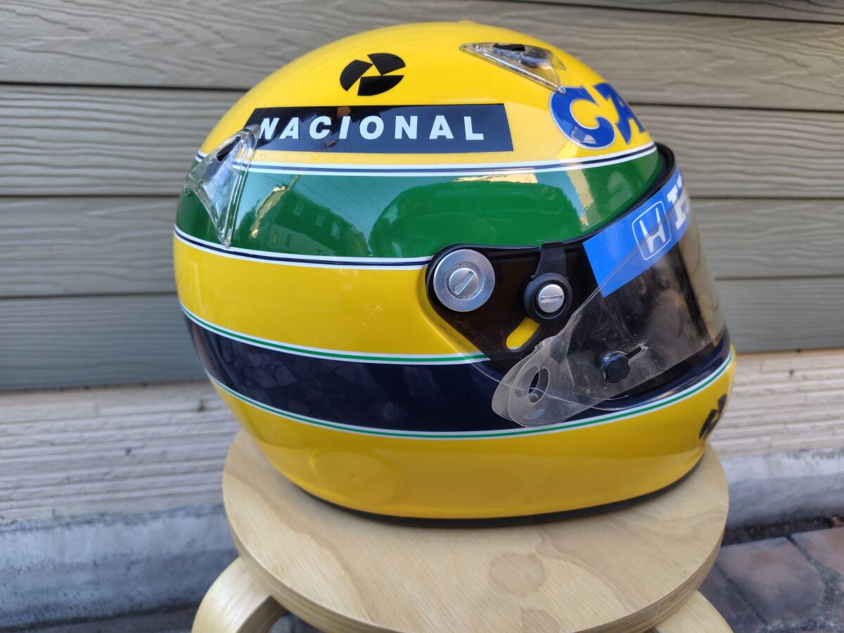 【中古美品レア】Arai アライ GP-5X 1987年 アイルトン?セナ Ayrton Senna レプリカ CAMEL TEAM LOTUS HONDA 2006年制 59‐60サイズ