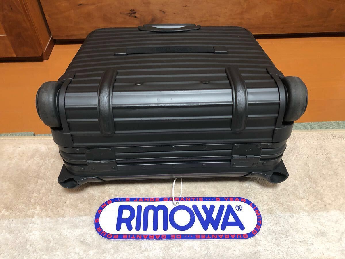 ☆美品☆激レア☆RIMOWA リモワ ステルス ビジネストロリー2輪 ☆美品☆激レア☆RIMOWA リモワ ステルス ビジネストロリー2輪