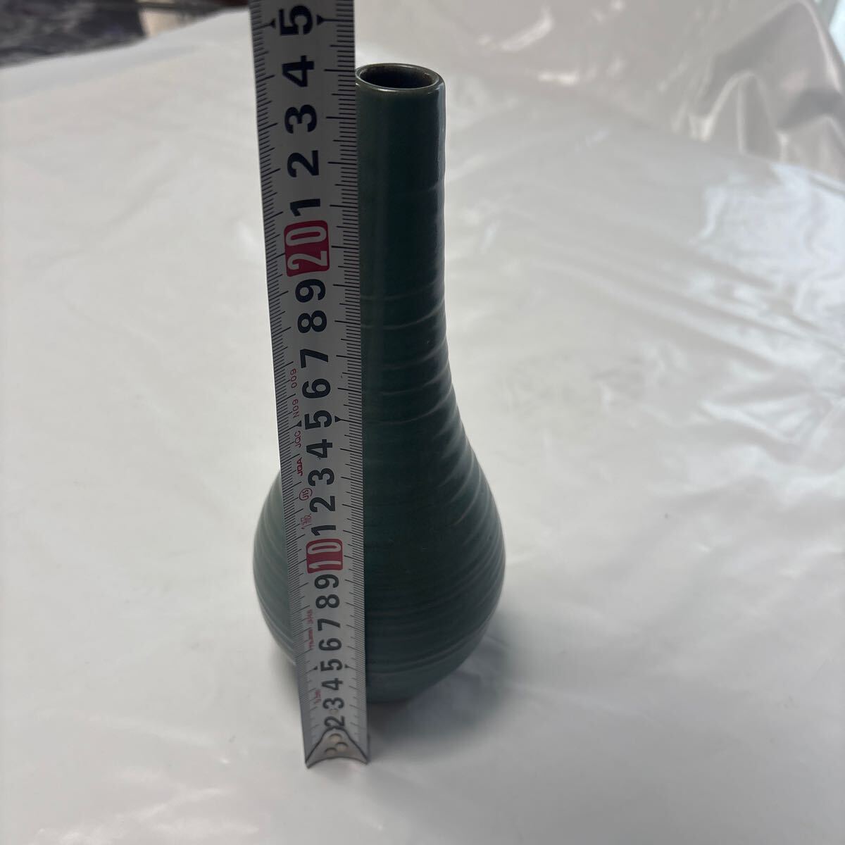 陶器の一輪挿し　寛山_画像5