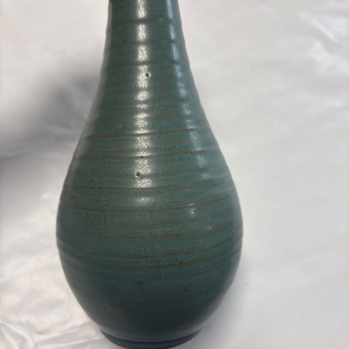 陶器の一輪挿し　寛山_画像8