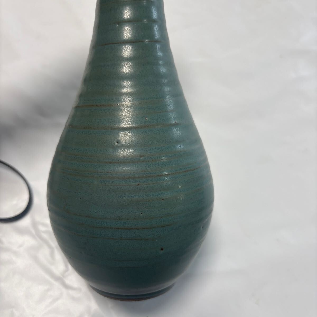 陶器の一輪挿し　寛山_画像9