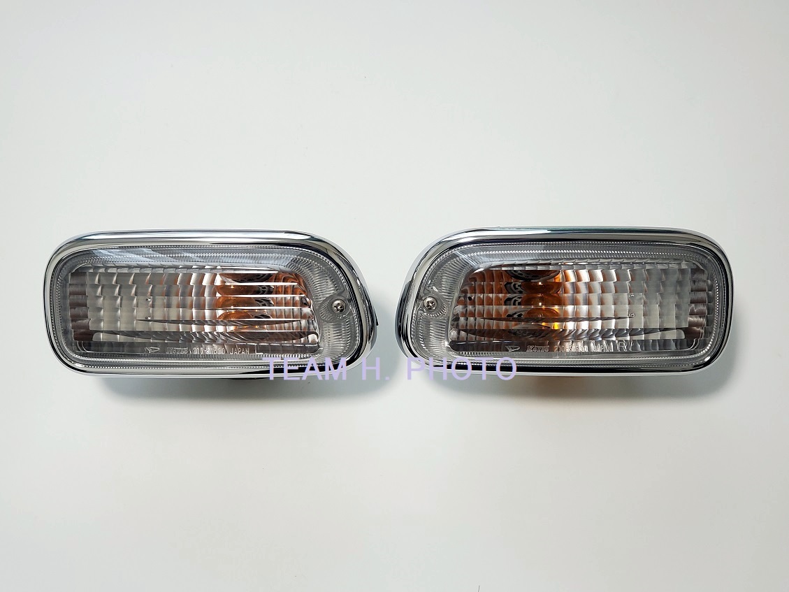 【新品】L700S ミラジーノ ダイハツ純正 ターンシグナルランプASSY 左右セット　フロント ウインカー　L710S　ソケット＆バルブもセット