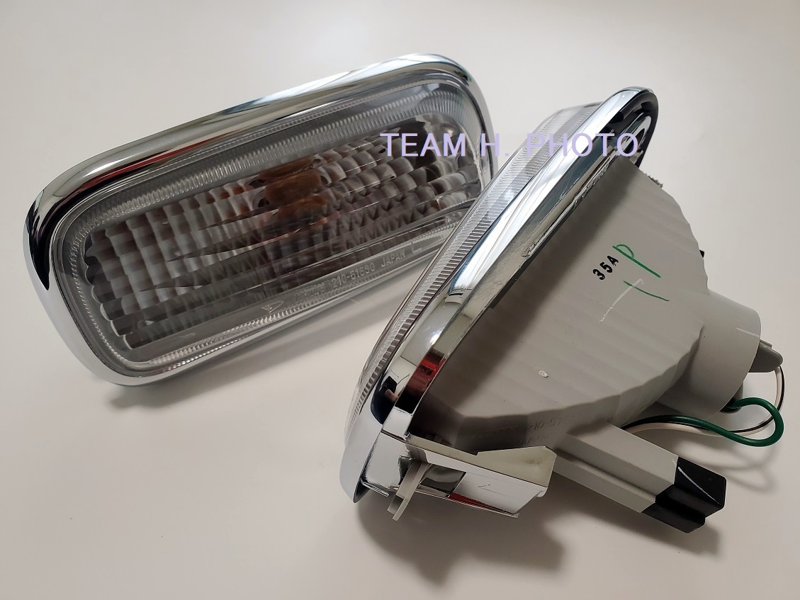 【新品】L700S ミラジーノ ダイハツ純正 ターンシグナルランプASSY 左右セット　フロント ウインカー　L710S　ソケット＆バルブもセット