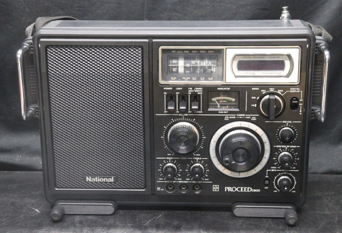 National ラジオ RF-2800 PROCEED 2800 昭和レトロ National ラジオ RF-2800 PROCEED 2800 昭和レトロ