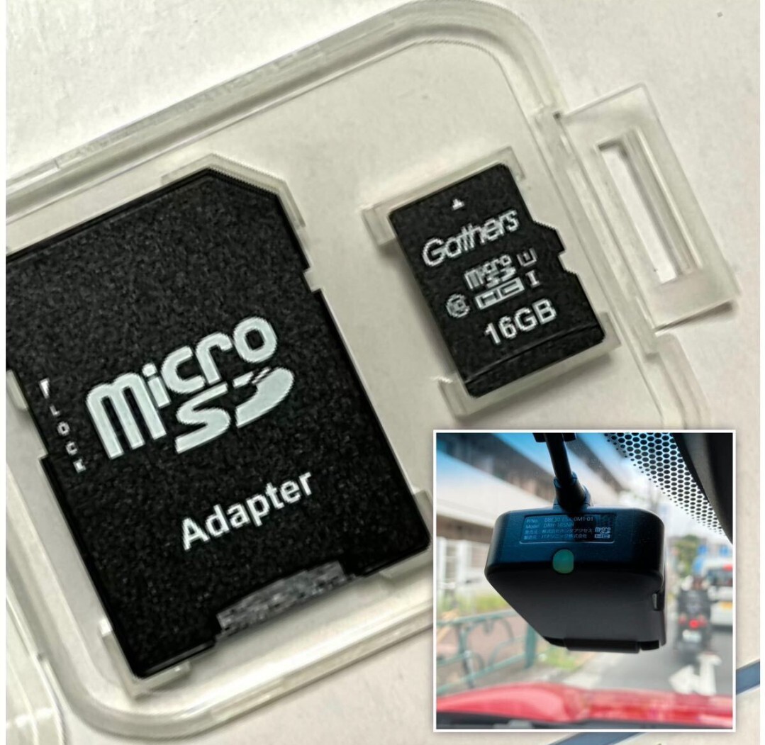 HONDA MICRO SDカード 16GBドライブレコーダー用 DRH-165NH DRH-189N microSDカード ホンダ SDカード ドラレコ マイクロSDカード