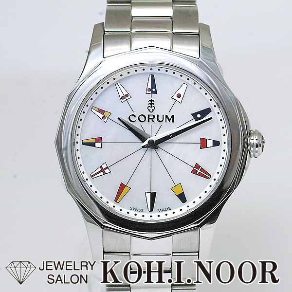  Corum Admiral 32 женский A020/03658 нержавеющая сталь кварц коробка письменная гарантия ракушка CORUM