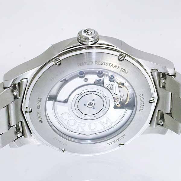  Corum Admiral Legend 38 унисекс A082/03556 нержавеющая сталь самозаводящиеся часы коробка CORUM