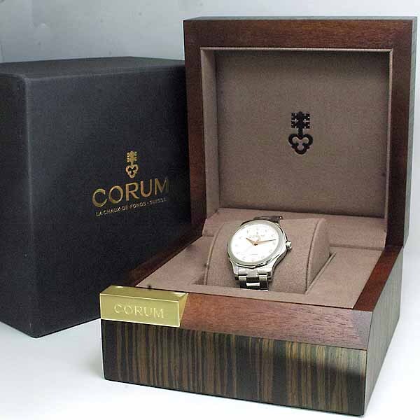  Corum Admiral Legend 38 унисекс A082/03556 нержавеющая сталь самозаводящиеся часы коробка CORUM