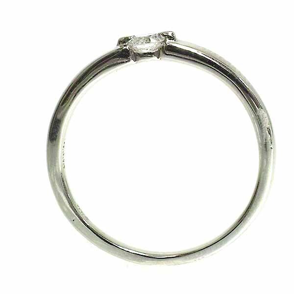 コム サ デ モード シャリテ ダイヤモンド 0.1ct プラチナ Pt900 リング 9號(hào) 箱 COMME CA DU MODE