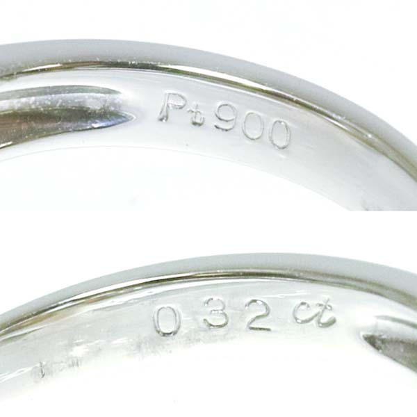 アコヤパール 8.7mm ダイヤモンド 0.32ct プラチナ PT900 リング 7.5號 真珠 パール アコヤ