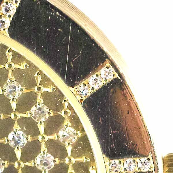  Corum ром rus мужской 50.121.65 V-58 18 золотой желтое золото K18YG кварц бриллиант примерно 81.3g CORUM