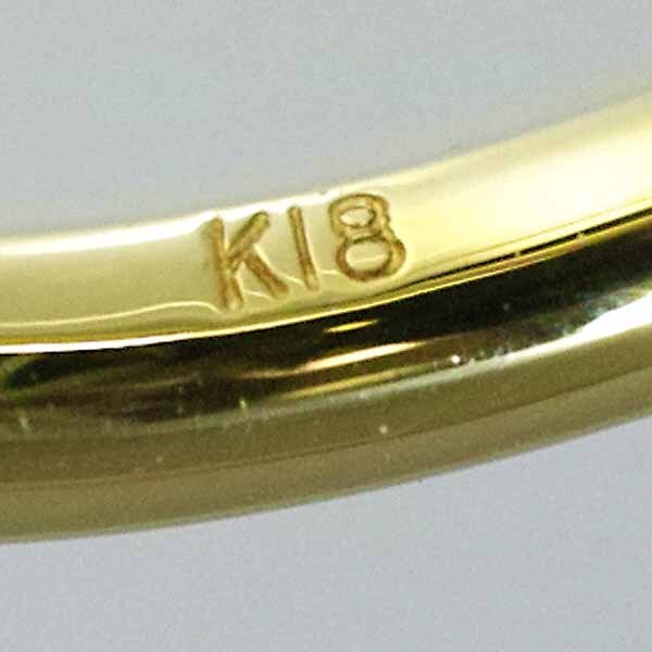 淡水真珠 18金イエローゴールド K18YG リング 10號up 淡水 パール 真珠