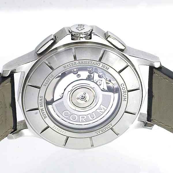  Corum Admiral 42 мужской A984/03449 нержавеющая сталь PVD самозаводящиеся часы коробка CORUM