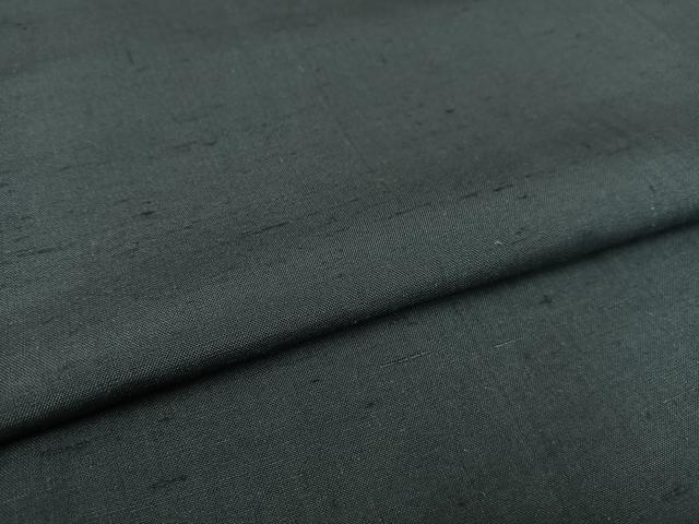  flat мир магазин кимоно * мужчина эпонж ансамбль однотонная ткань индиго металлический цвет натуральный шелк замечательная вещь AAAP0752oa