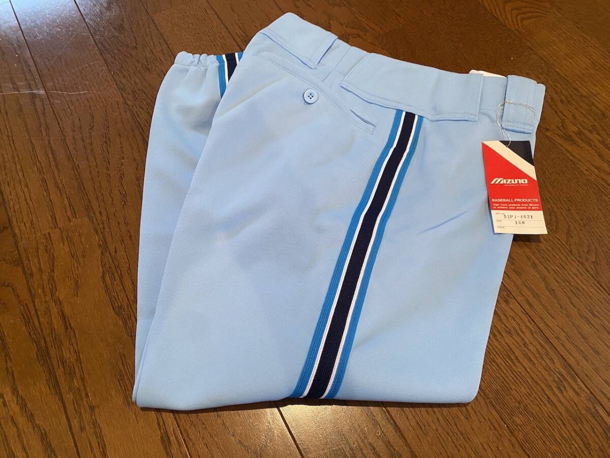 當(dāng)時(shí)物　未使用　デッドストック　Mizuno　ミズノ　野球ユニフォームパンツ　ジュニア　品番：52PJ-4621　サイズ：160　KK3871