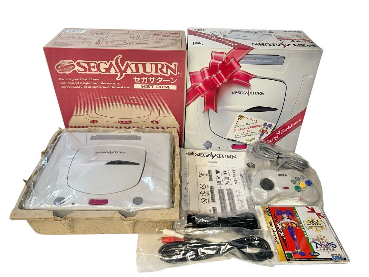!_ неиспользуемый товар превосходный товар Sega Saturn корпус Рождество Nights ограниченая версия 