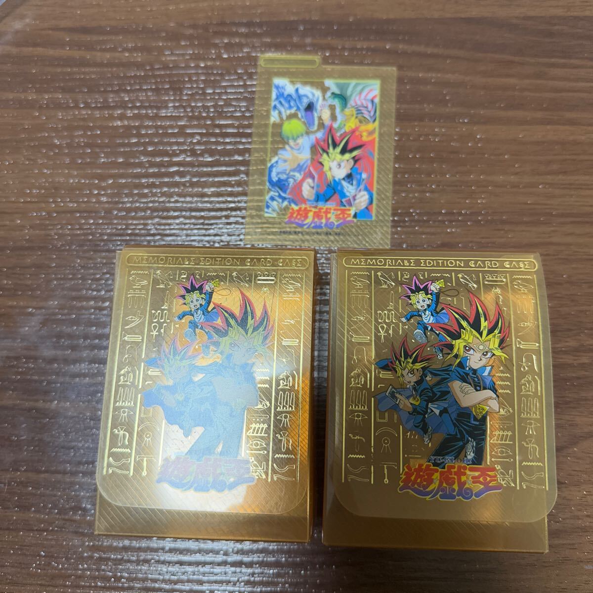 美品 遊戯王 東映版 デッキケース 2個セット セパレート1枚付き 美品 遊戯王 東映版 デッキケース 2個セット セパレート1枚付き