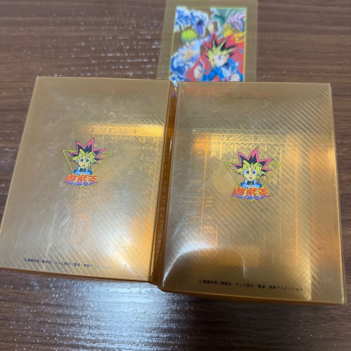 美品 遊戯王 東映版 デッキケース 2個セット セパレート1枚付き 美品 遊戯王 東映版 デッキケース 2個セット セパレート1枚付き