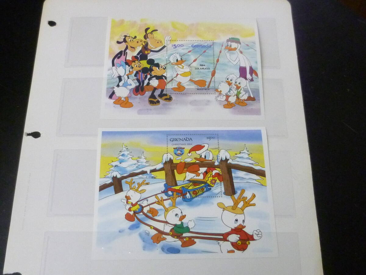 25F M N23 Disney марка 1984 год 2. страна g Rena da[ Дональд рождение 50 годовщина ]* др. маленький размер сиденье итого 4 вид не использовался NH*VF * информация раздел обязательно чтение 