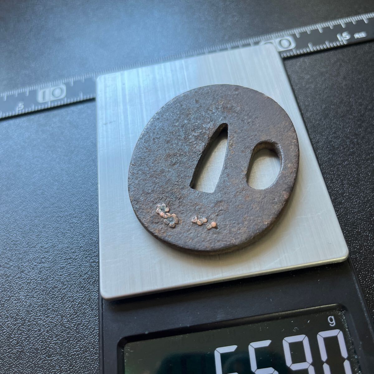 鐔 刀剣小道具 骨董品 アンティーク雑貨