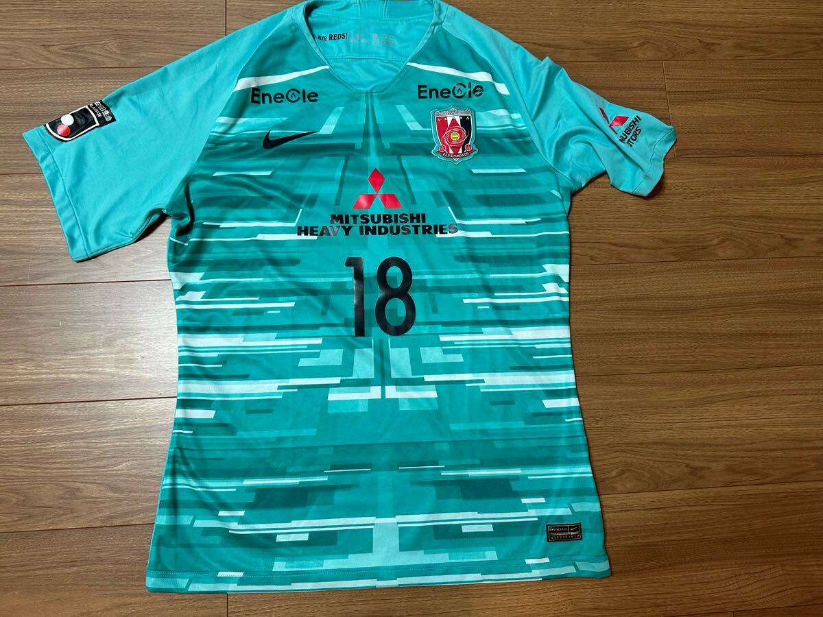 浦和レッズユニホーム　支給品　20番 浦和レッズ (ウラワレッズ) サッカーユニフォーム メンズ SIZE L