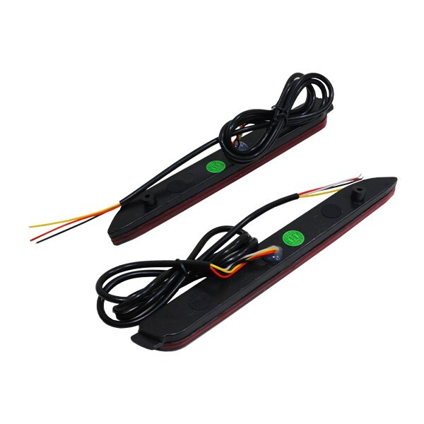 [新デザイン] レクサス RC F (USC10) LED シーケンシャル リフレクター レッド 左右セット オープニングアクション 2段階點燈