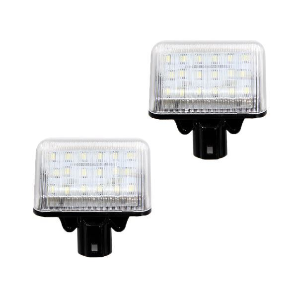 Б Mazda Accord Wagon CX-7 ER3P высокая яркость LED 36 SMD лампа освещения единица номер компенсатор белый белый 2 шт 