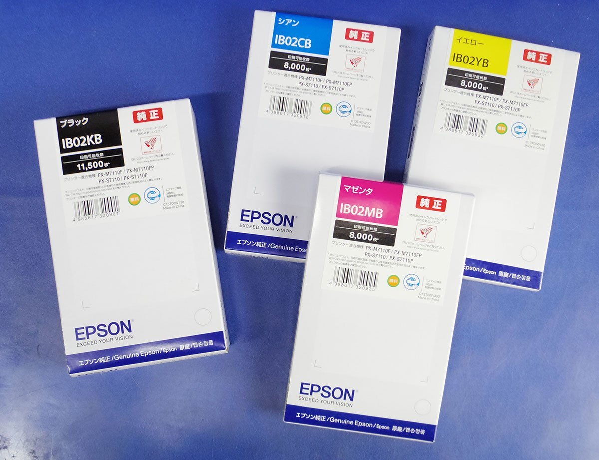 Yahoo!オークション - 4色セット 開封済み未使用 EPSON インク Yahoo!オークション - 4色セット 開封済み未使用 EPSON インク