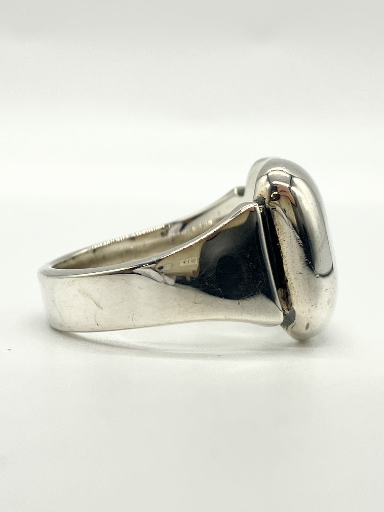 【ITOMTBDHHTMW】Bottega Veneta ボッテガヴェネタ Ag925 エッセンシャル リング 13g 19 #17.5