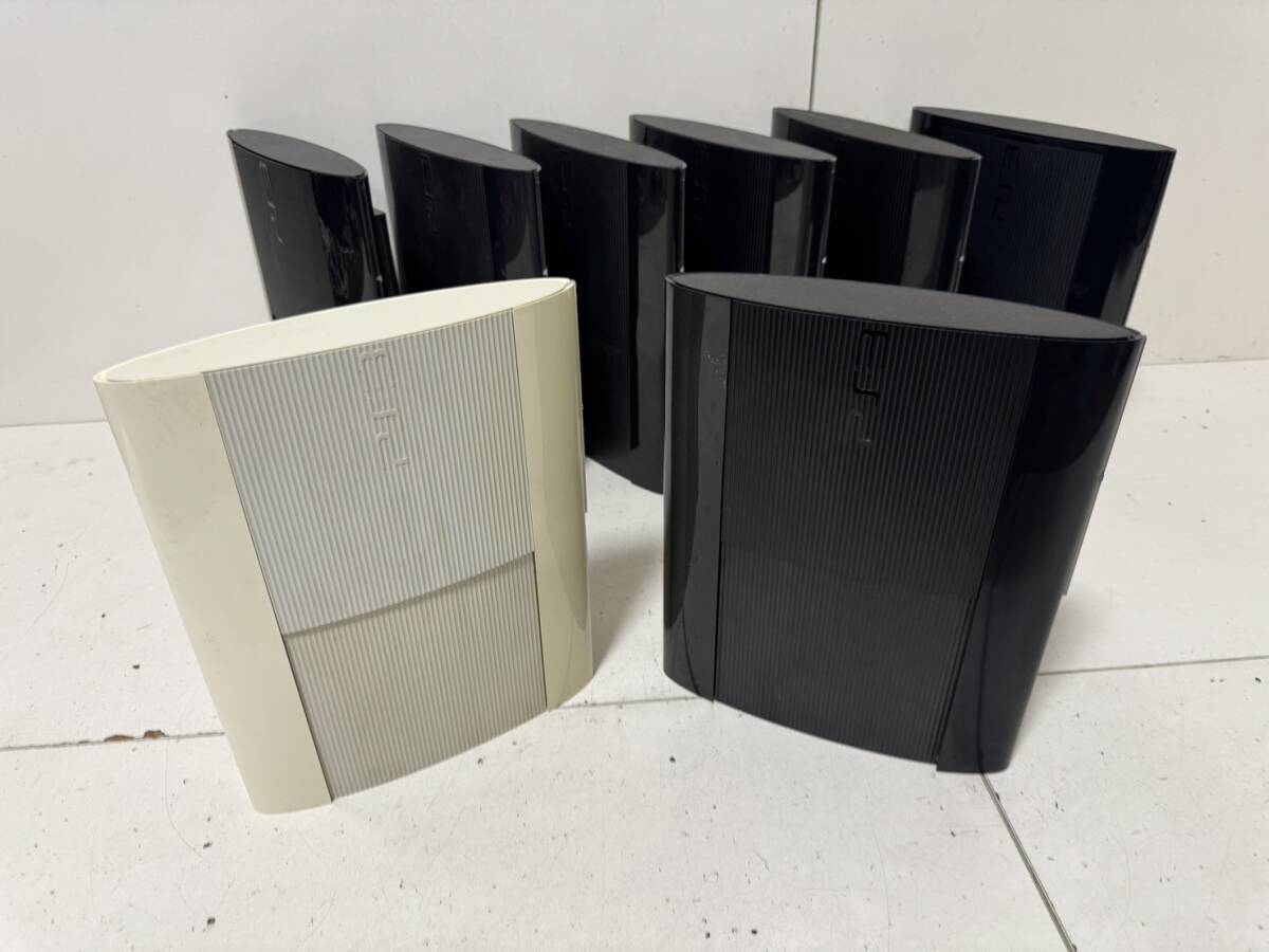 【おトク】 大量まとめ 本体 PS3 薄型 SONY 8台セット CECH CECH-4000B PS3本体