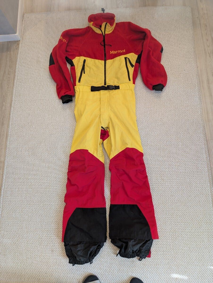 5530円 ☆珍品 80's MARMOT GORE-TEX 【上下つなぎウエア】登山 5530円 ☆珍品 80's MARMOT GORE-TEX 【上下つなぎウエア】登山