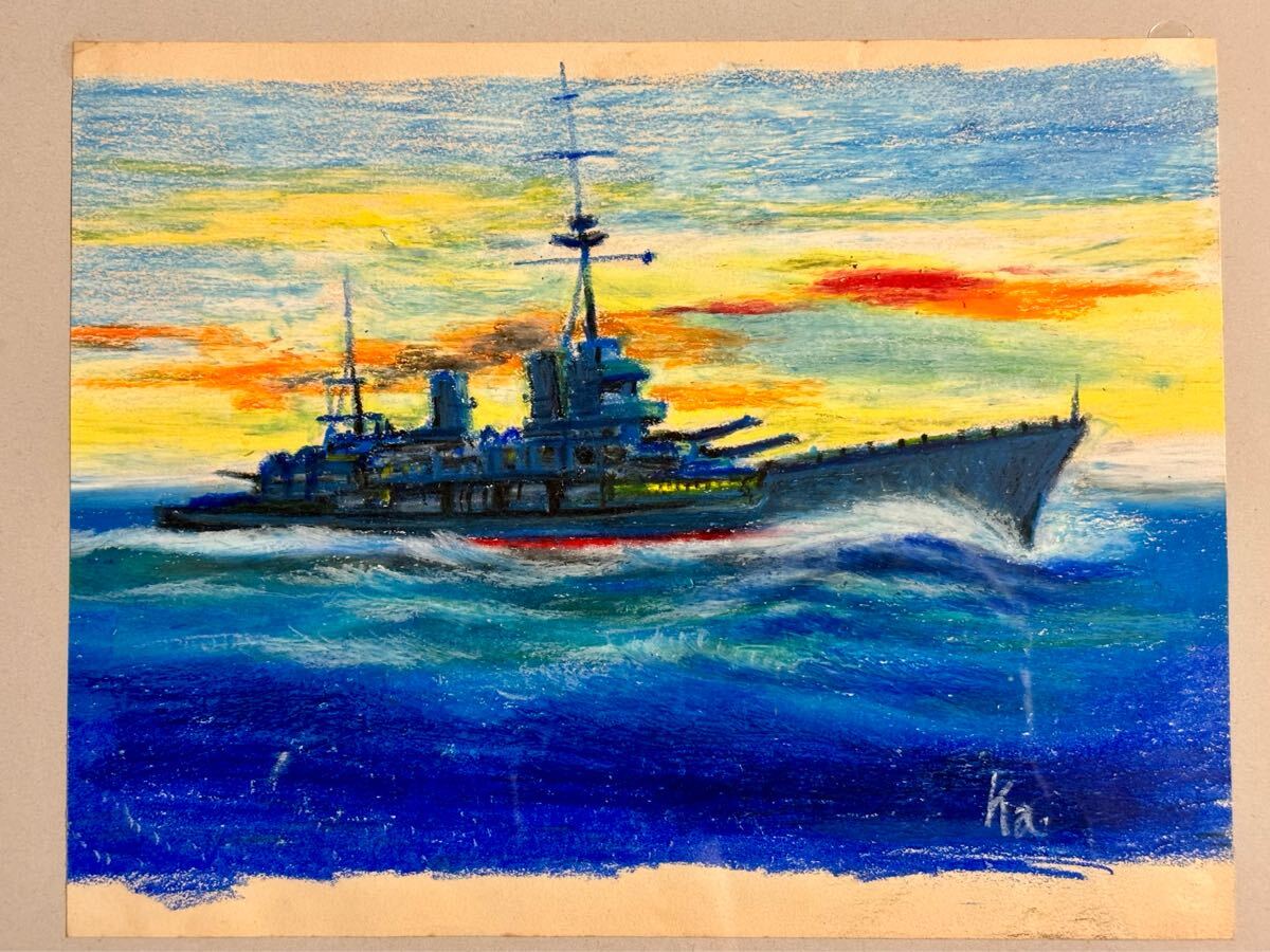 ☆希少 極美品 風間完 肉筆軍艦画 日本海軍 戦艦 空母 巡洋艦 ☆希少 極美品 風間完 肉筆軍艦画 日本海軍 戦艦 空母 巡洋艦