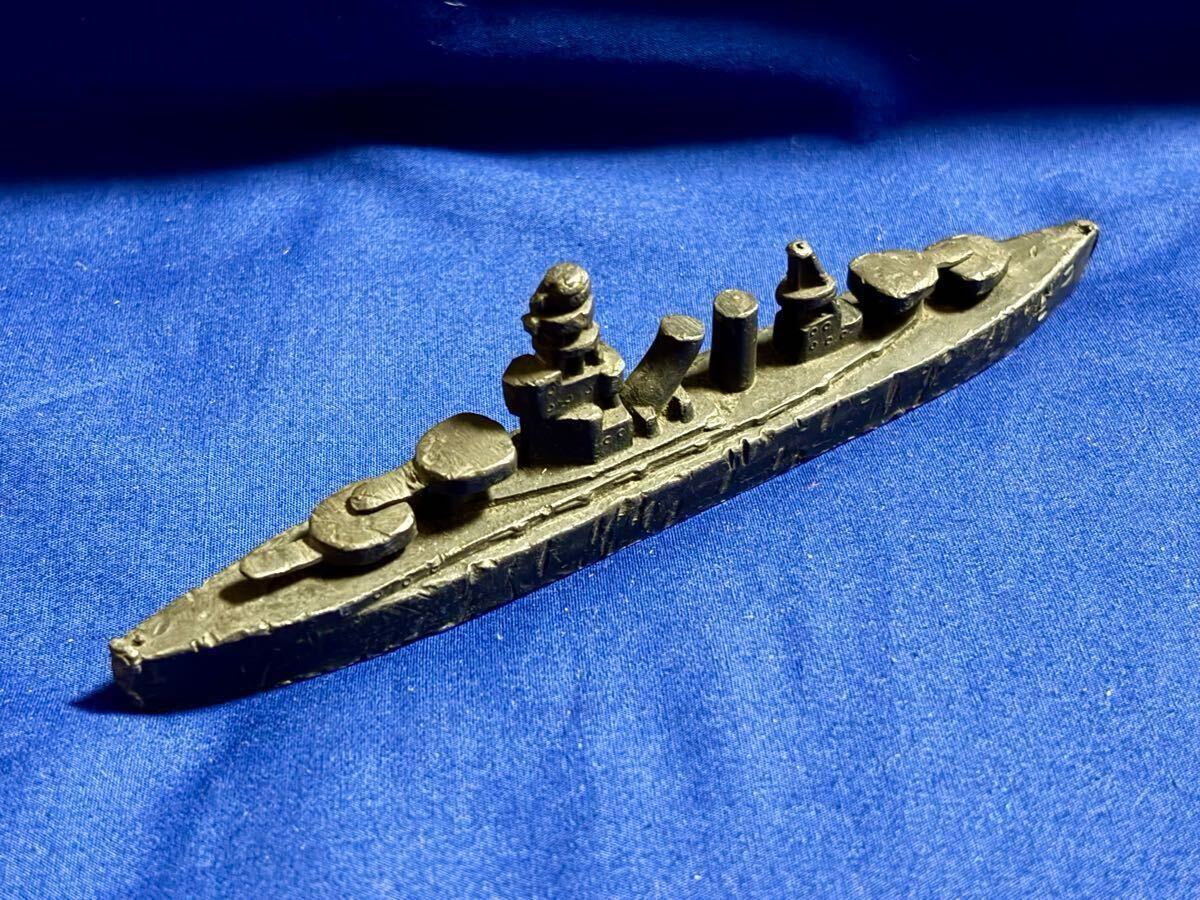 ☆希少品 当時物 戦艦 陸奥 文鎮 日本海軍 置物 軍艦 戦前製 ☆希少品 当時物 戦艦 陸奥 文鎮 日本海軍 置物 軍艦 戦前製