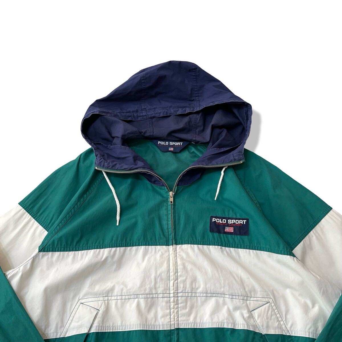 POLOSPORT/ポロスポーツ ビッグロゴ フードジャケット 90年代