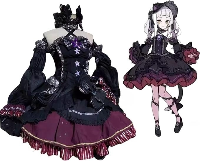 紫咲シオン (むらさき シオン) コスプレ衣装/靴/ウィッグ/道具 紫咲シオン (むらさき シオン) コスプレ衣装/靴/ウィッグ/道具