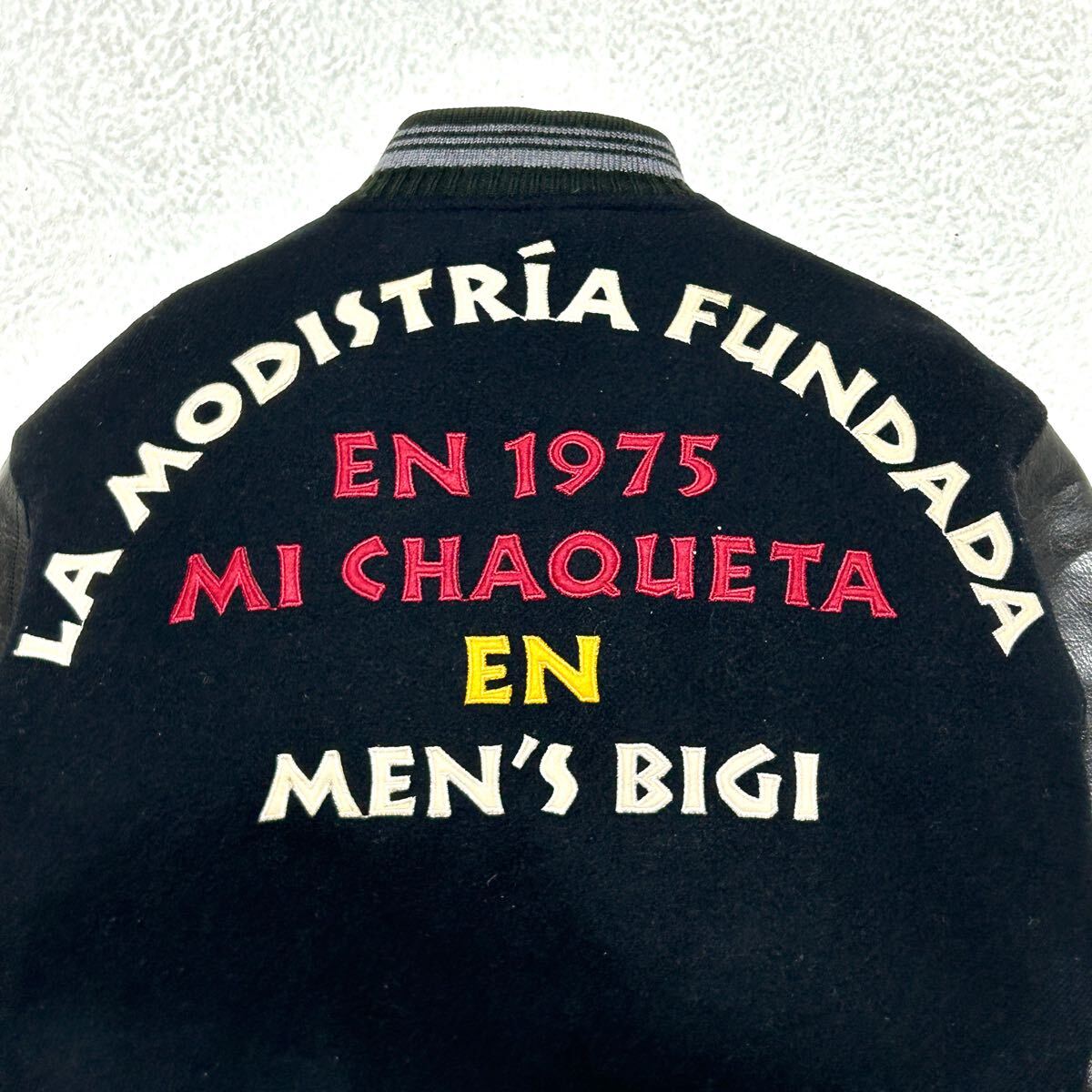 希少1975☆L-XL相当】70s MEN'S BIGI メンズビギ バーシティ 希少1975☆L-XL相当】70s MEN'S BIGI メンズビギ バーシティ