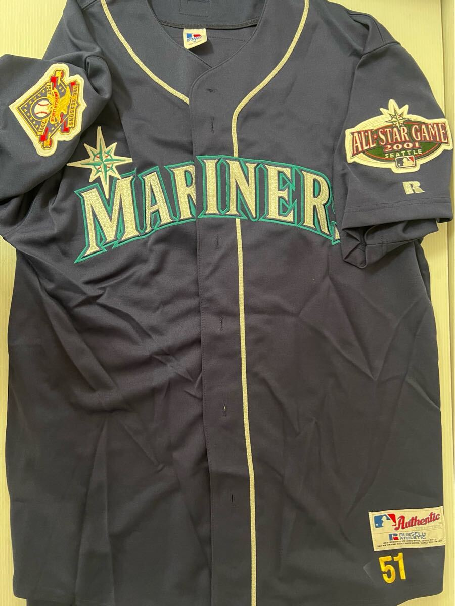 MLBイチロー　シアトルマリナーズ ユニフォーム2001オールスターゲーム
