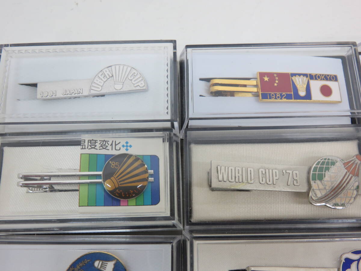 バドミントン大会 記念品 ネクタイピン メダル ピンバッジ バドミントン大会 記念品 ネクタイピン メダル ピンバッジ