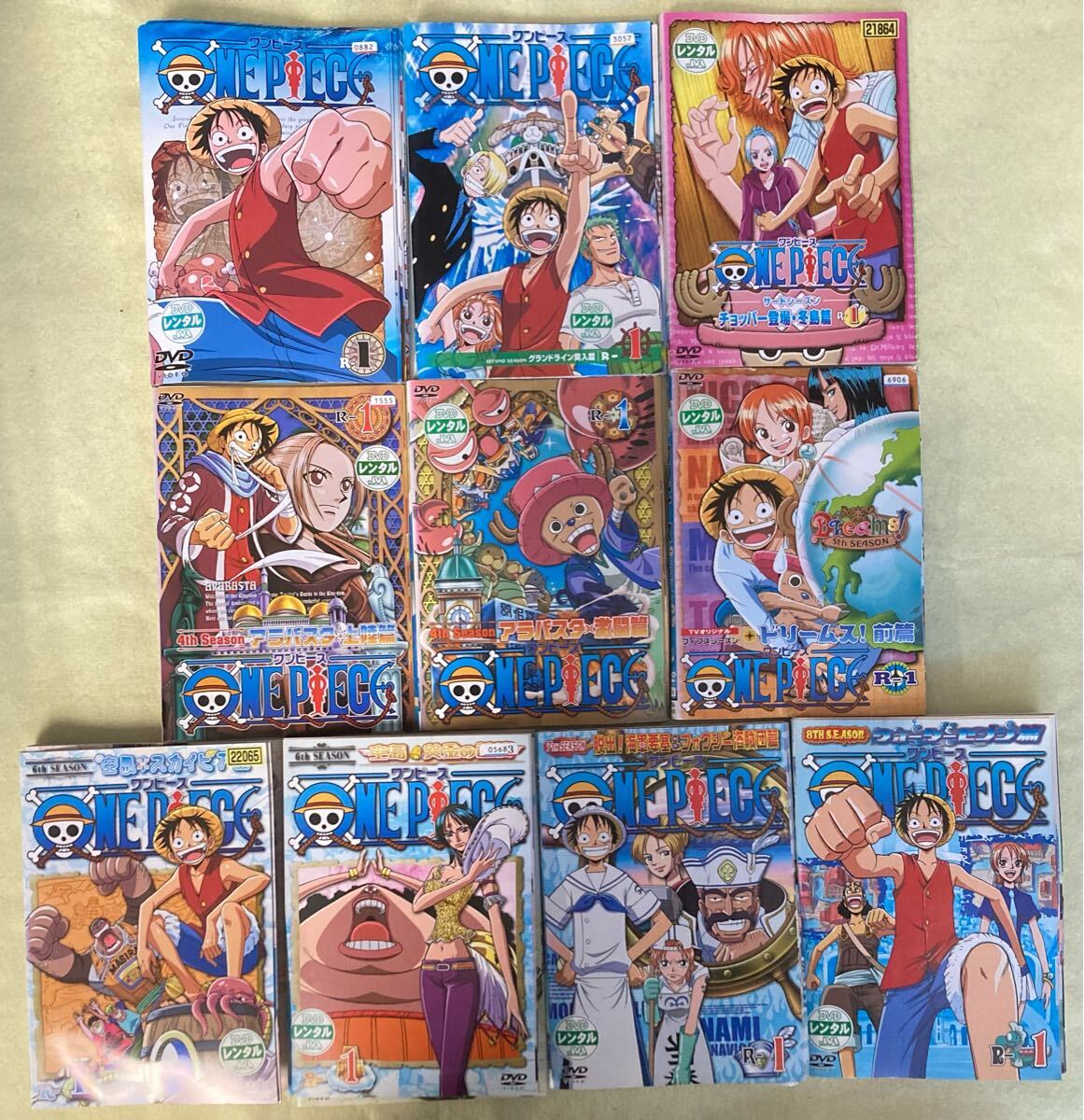 ONE PIECE ワンピース シーズン 1th〜8th 84巻セット 管理番号12082 DVD レンタル落ち アニメ 1th R-10 8th R- 1 表紙破れあり|Yahoo!フリマ(旧PayPayフリマ) ONE PIECE ワンピース シーズン 1th〜8th 84巻セット 管理番号12082 DVD レンタル落ち アニメ 1th R-10 8th R- 1 表紙破れあり|Yahoo!フリマ(旧PayPayフリマ)