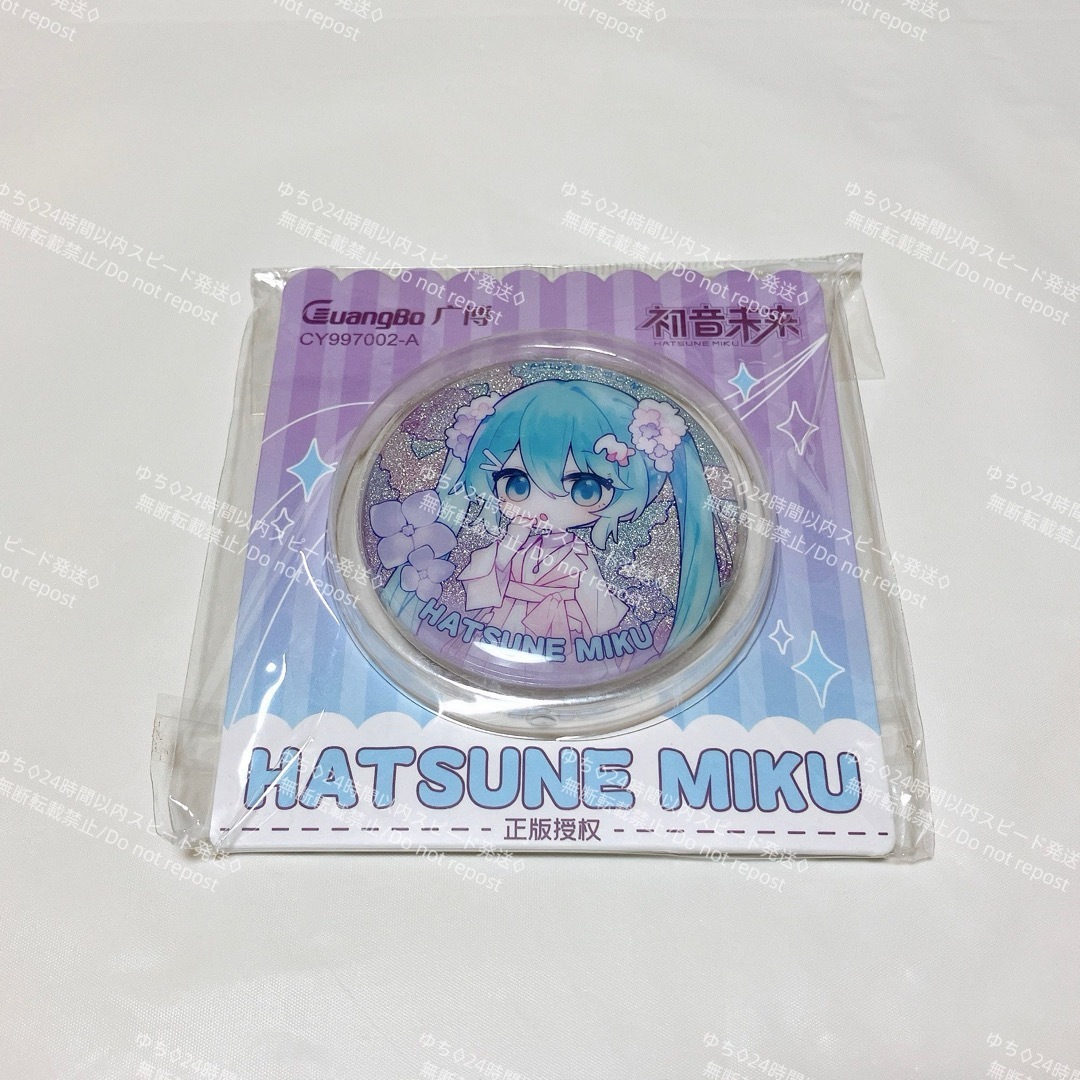 дополнение * за границей ограничение VOCALOIDbo Caro жестяная банка значок 5.8cm Hatsune Miku ②