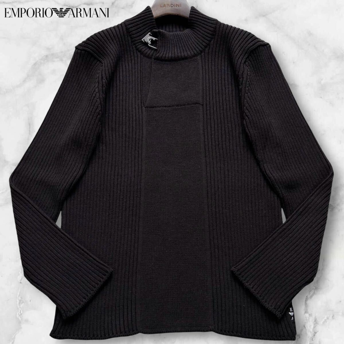 美品/XL相当◎エンポリオ アルマーニ EMPORIO ARMANI ハイネック 美品/XL相当◎エンポリオ アルマーニ EMPORIO ARMANI ハイネック