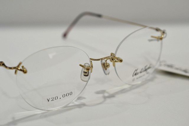 チャールズ　チャップリン　ヴィンテージ　メガネフレーム　ツーポイント　新品未使用