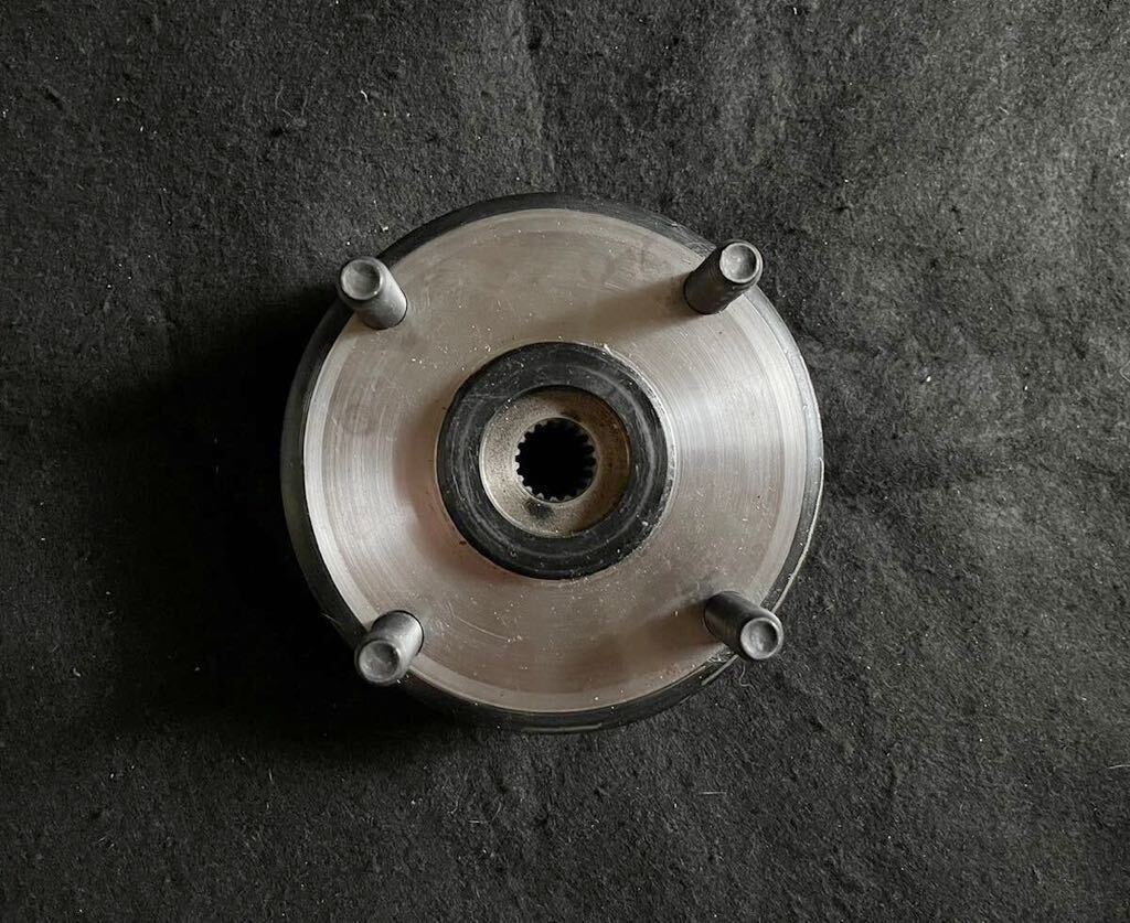 新品 グランドアクシス、ＢＷＳ１００四輪ホイールハブ４ＶＰ、５ＦＡ PCD100 太足 ワイドホイール