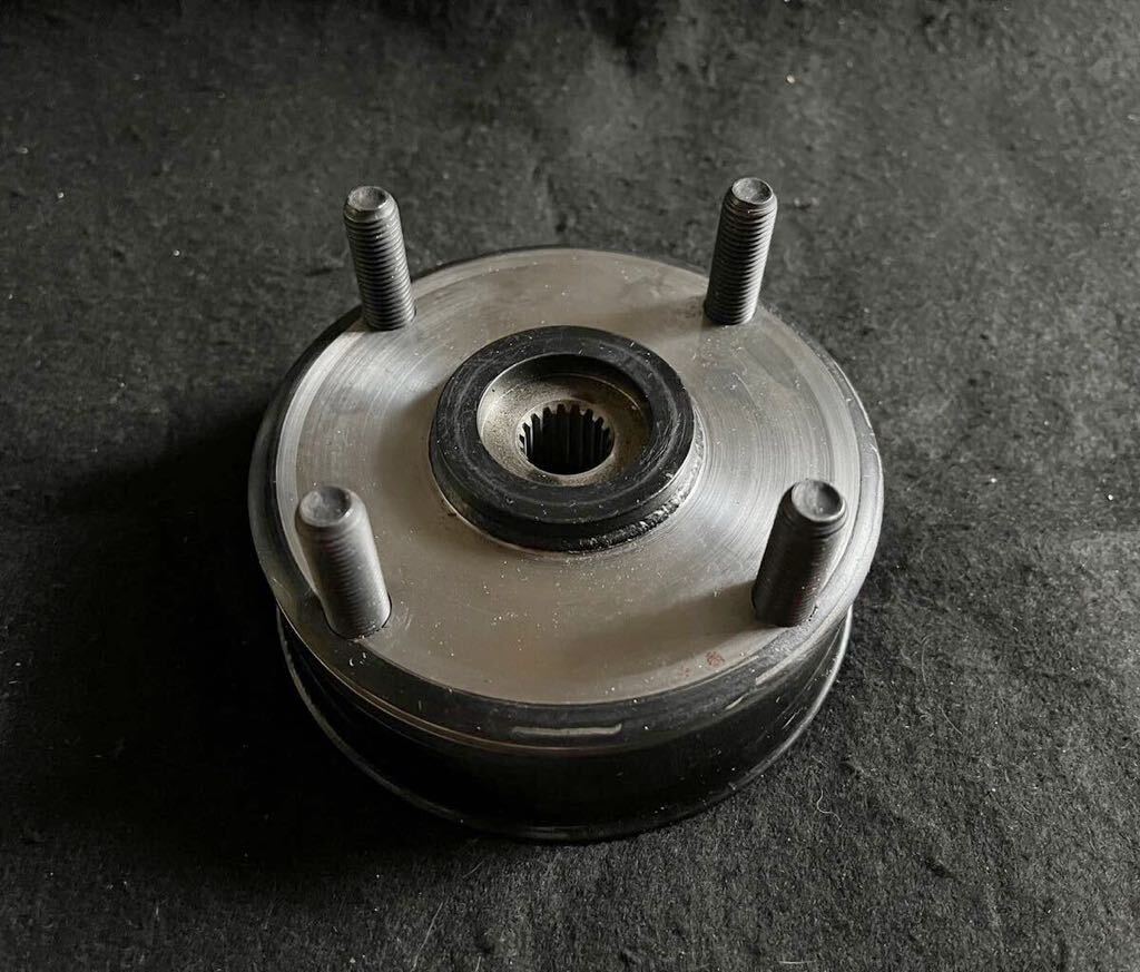新品 グランドアクシス、ＢＷＳ１００四輪ホイールハブ４ＶＰ、５ＦＡ PCD100 太足 ワイドホイール