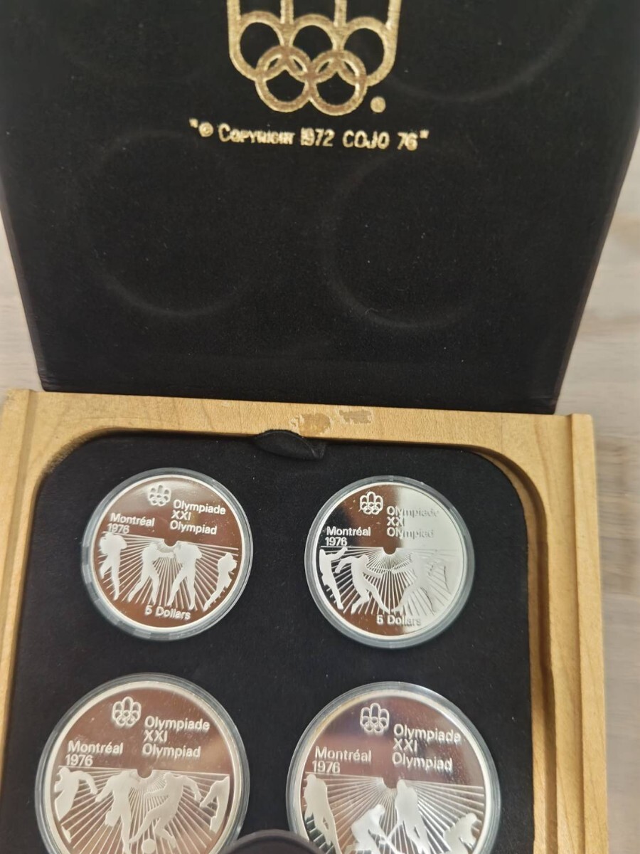 記念硬貨 カナダ モントリオールオリンピック 1976年 10ドル銀貨 記念硬貨 カナダ モントリオールオリンピック 1976年 10ドル銀貨
